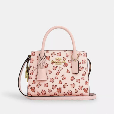 COACH Andrea Carryall Bag With Rose Print image 3