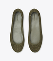 TORY BURCH Minnie Travel Ballet - Aneto image 1