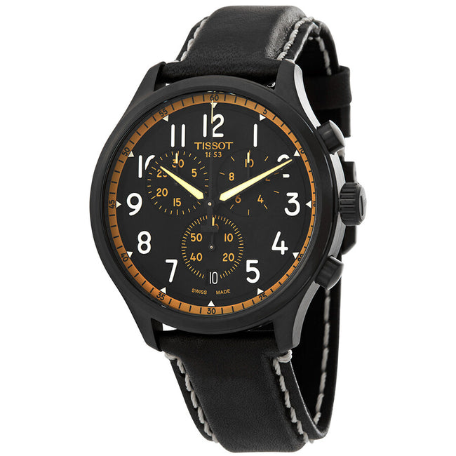 TISSOT T-Sport Chronograph Quartz Black Dial Men's Watch image 0