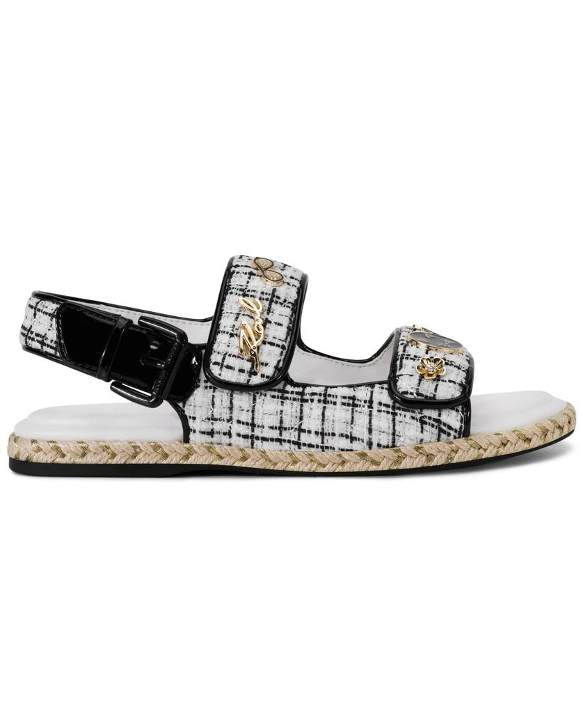 [AT DELHI] KARL LAGERFELD  Charlay Ankle Strap Espadrille - White image 1