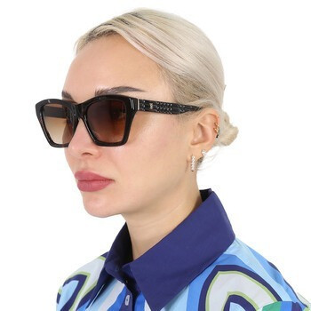 BURBERRY  Arden Brown Gradient Butterfly Ladies Sunglasses No. BE4391 300213 54 ( Arriving In Delhi ) image 3