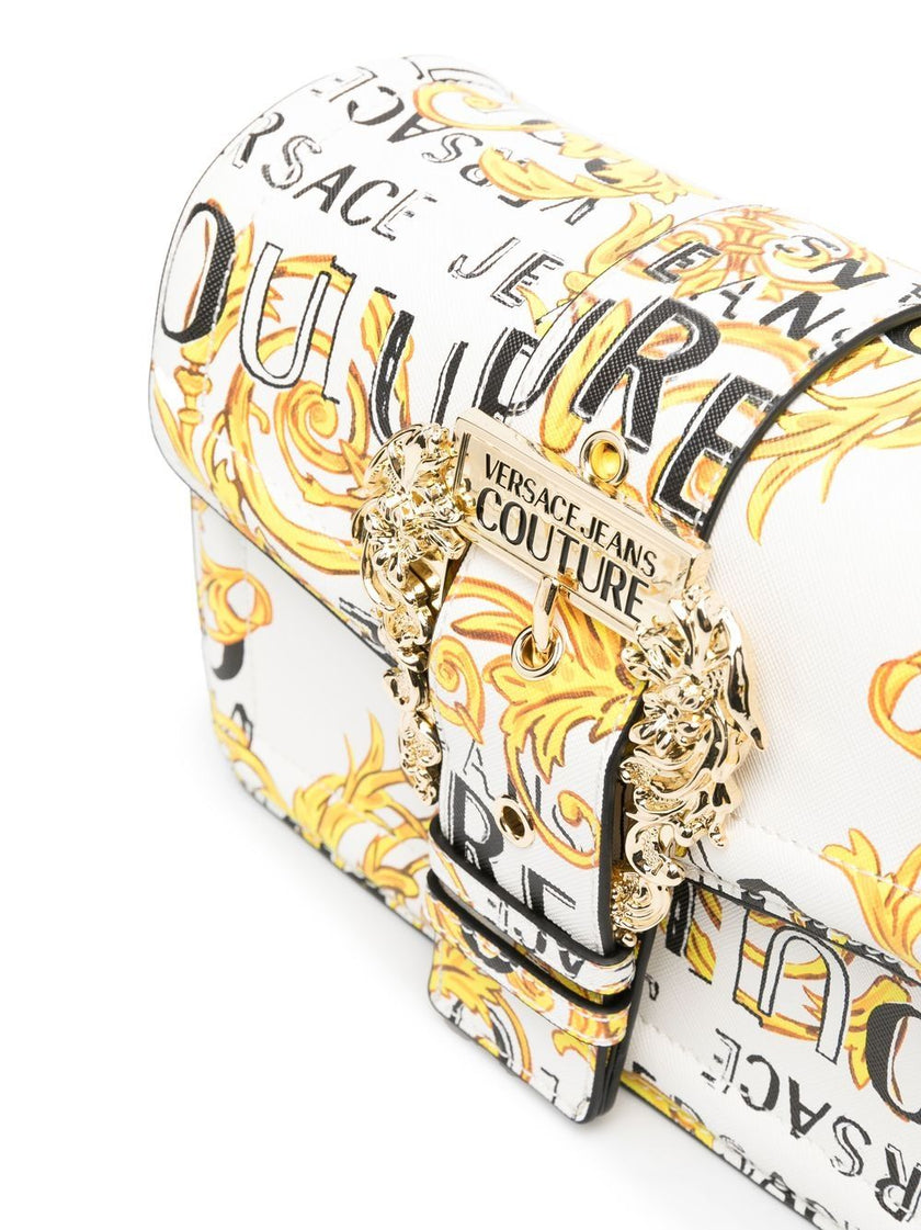 Versace Jeans Couture Barocco-print buckle-detail crossbody bag (Arriving In Delhi) image 2