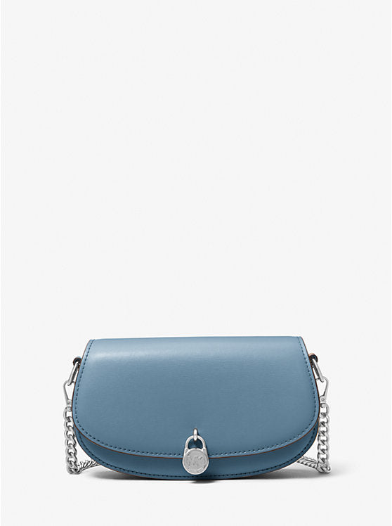 MICHAEL KORS Mila Small Leather Convertible Crossbody Bag image 0