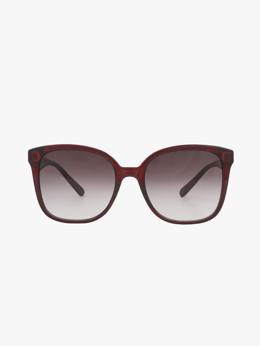 [ARRIVING] SALVATORE FERRAGAMO Salvatore Burgundy Gradient Square Ladies Sunglasses image 0