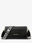 [AT DELHI] MICHAEL KORS Jet Set Large Leather Crossbody Bag - Black image 0