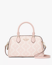 KATE SPADE Flower Small Dolly Duffle - Rose Smoke Multi image