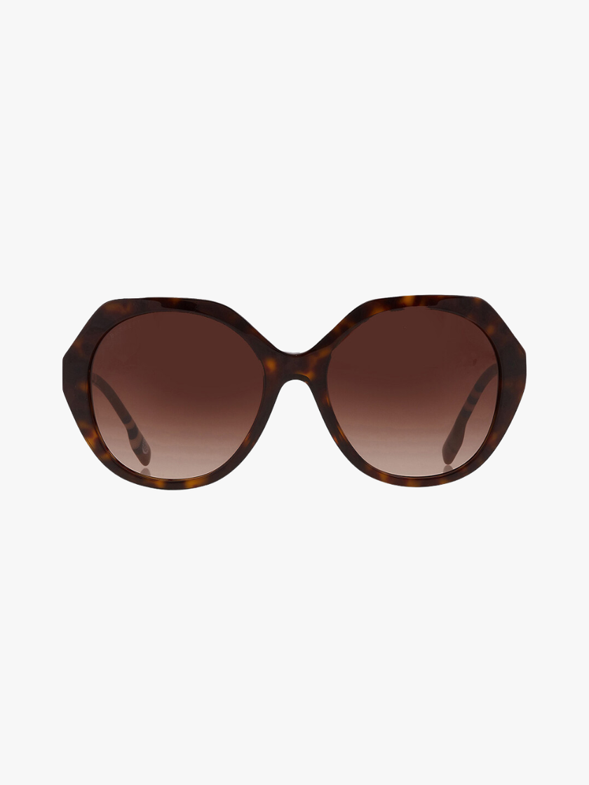 BURBERRY  Vanessa Brown Gradient Geometric Ladies Sunglasses image 0