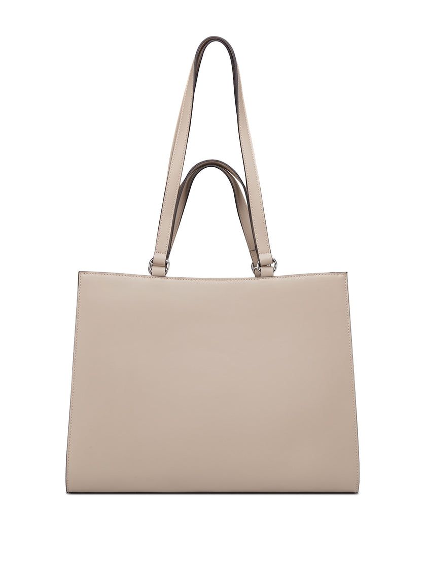 Guess Forber Perforated Logo Carryall - Beige image 2