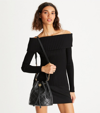 TORY BURCH Large Fleming Soft Bucket Bag image 1