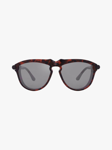 BURBERRY Grey Mirror Silver Pilot Men's Sunglasses image 0