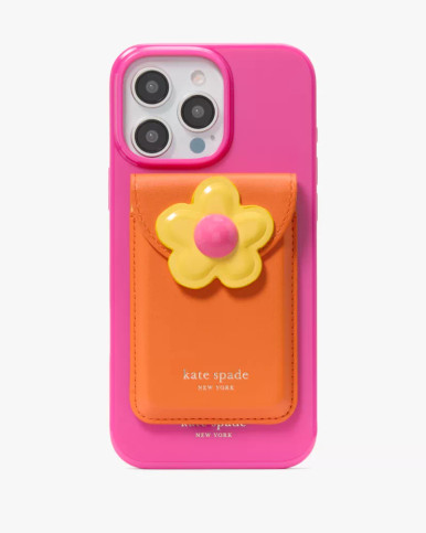 KATE SPADE Floral Wallet iPhone 16 Pro Max Case image 2