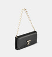 JIMMY CHOO Avenue Wallet On Chain Black image 2