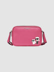 KARL LAGERFELD Maybelle Camera Crossbody - Fuchsia image 0
