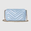 GUCCI GG Marmont Mini Shoulder Bag - Light blue image 0