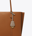 TORY BURCH Perry Triple-compartment Tote Bag - Light Umber image 2
