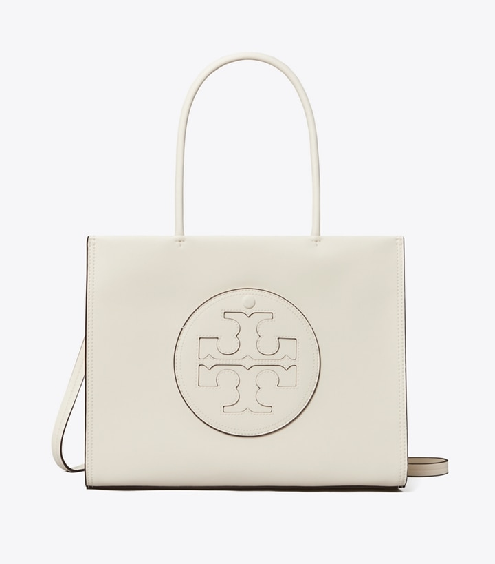 TORY BURCH Small Ella Bio Tote - Warm White image