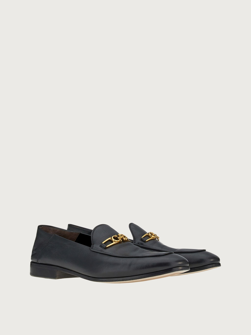 FERRAGAMO  Gancini ornament moccasin - 6.5 image