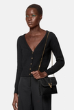 VERSACE Evening Goat Leather Crossbody image 0