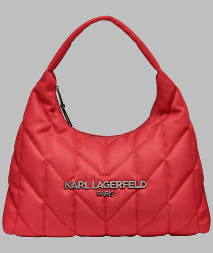 KARL LAGERFELD Voyage Med Tote Nylon - Crimson image 0