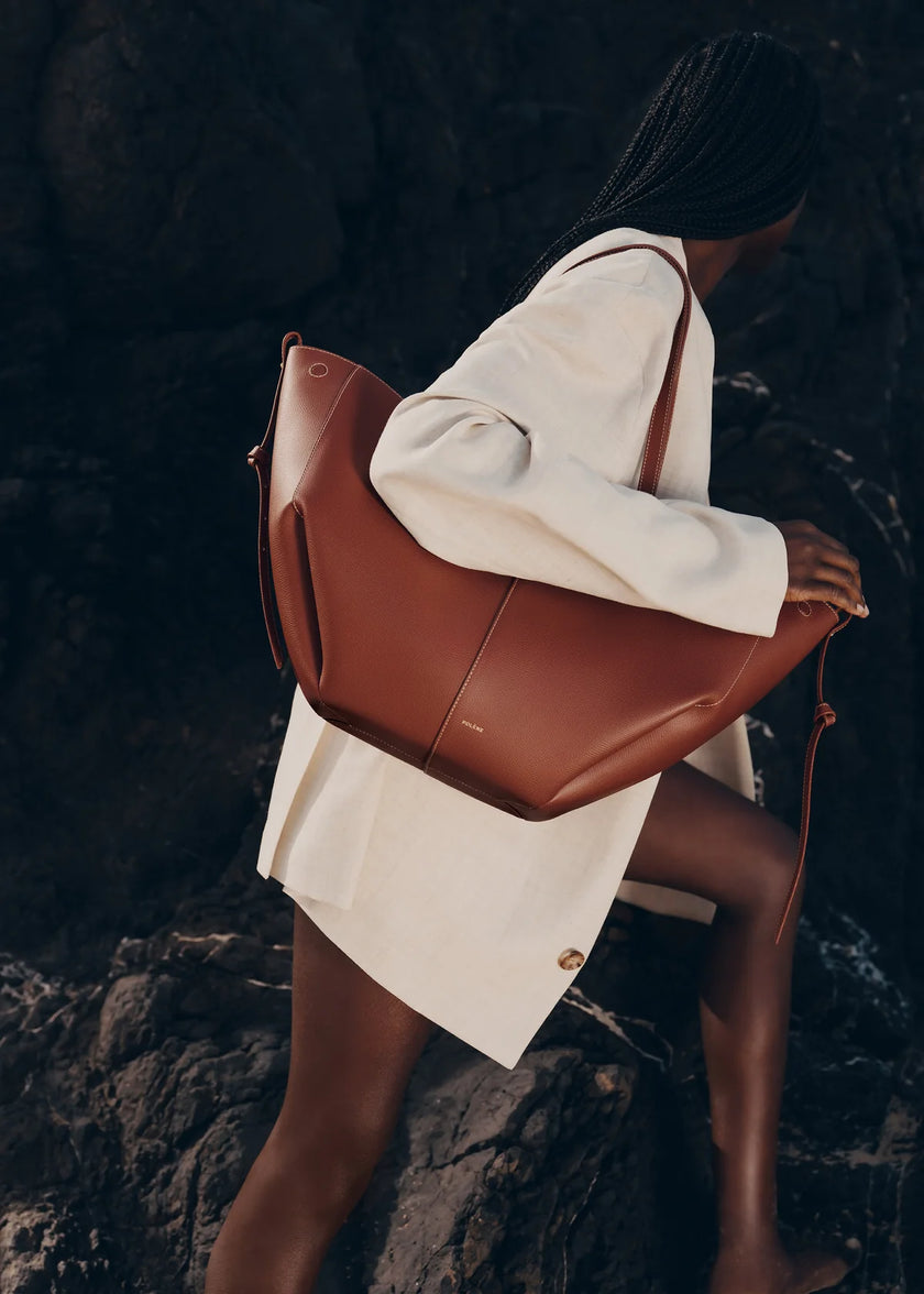 POLENE Cyme Edition Cognac Grainé image 1