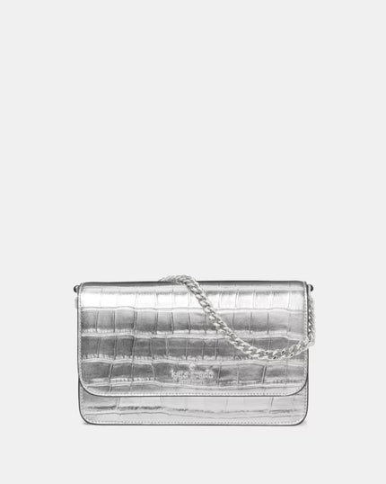[AT DELHI] KATE SPADE Madison Croc Embossed Willow Min Flap Crossbody image 0