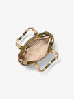 Michael Kors Jet Set Extra-Small Metallic Logo Debossed Convertible Tote Bag image 1