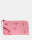 KATE SPADE Lucy Floral Wristlet - Grapefruit Soda (Arriving In Delhi) image 0