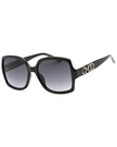 JIMMY CHOO Women's Sammi G 55mm Sunglasses - Black image 3