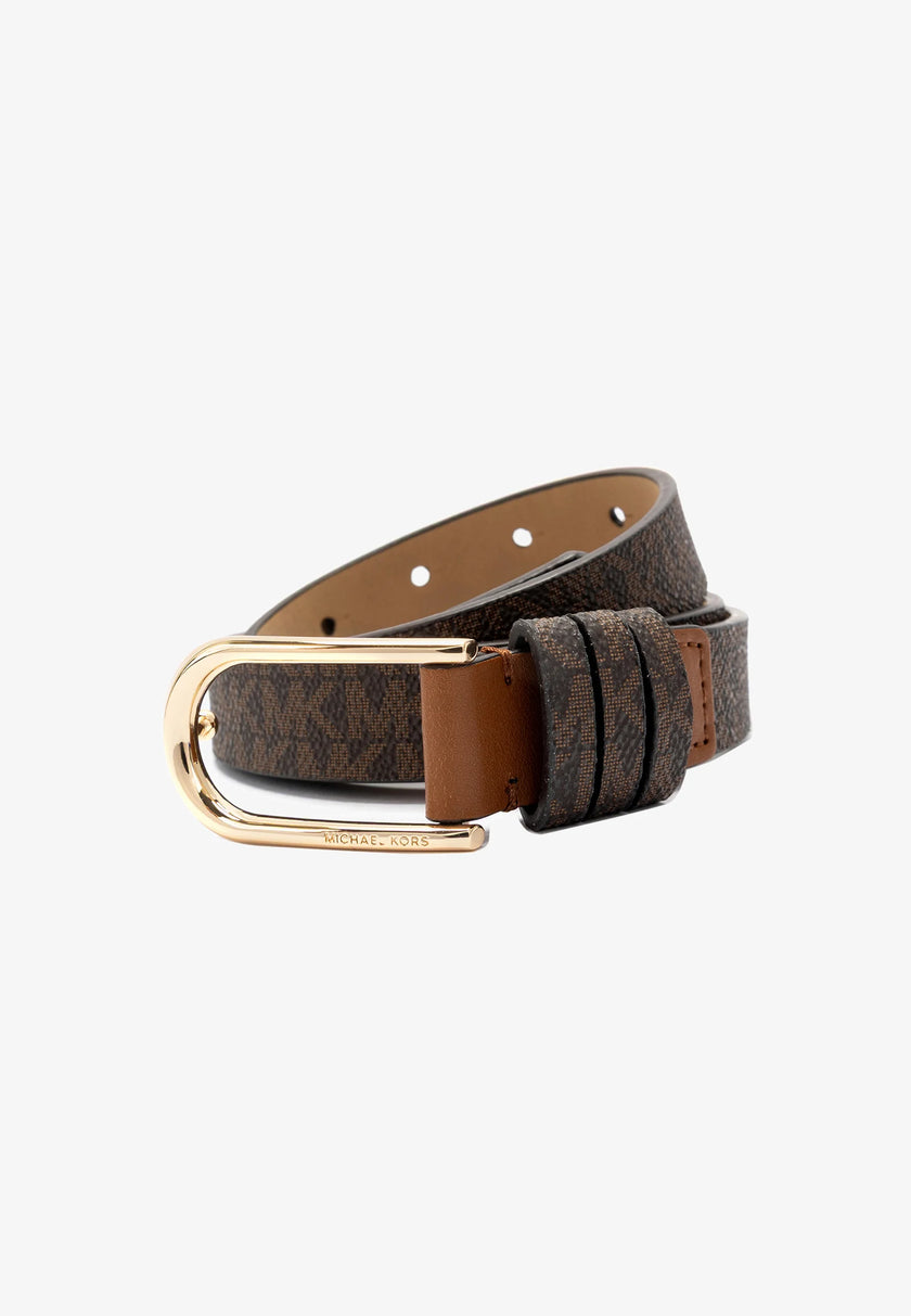 MICHAEL KORS Oxford Belt-Dark Brown image 1