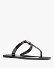 KATE SPADE Kendall Jelly T-strap Sandal Black image 0