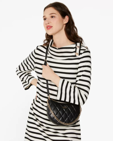 KATE SPADE  Carey Zip Top Crossbody -  Black image 2