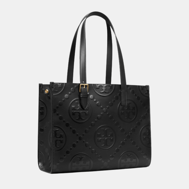 TORY BURCH T Monogram Embossed Small Tote image 3