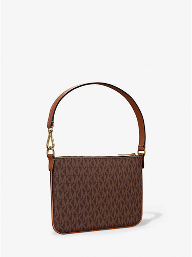 MICHAEL kORS Jet Set small convertible wristlet bag with exclusive logo image 1