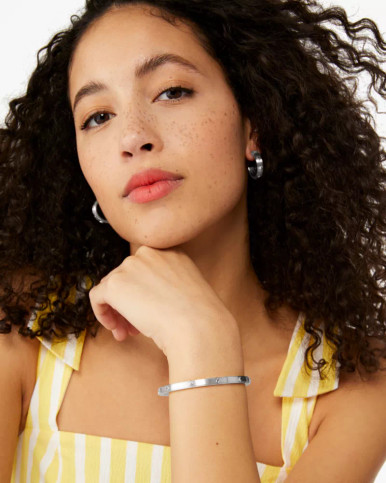 KATE SPADE Spot The Spade Metal 5mm Hinge Bangle image 3