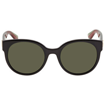 GUCCI Green Round Ladies Sunglasses image 1