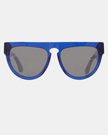Burberry Grey Mirror Silver Irregular Ladies Sunglasses (Arriving In Delhi) image 0