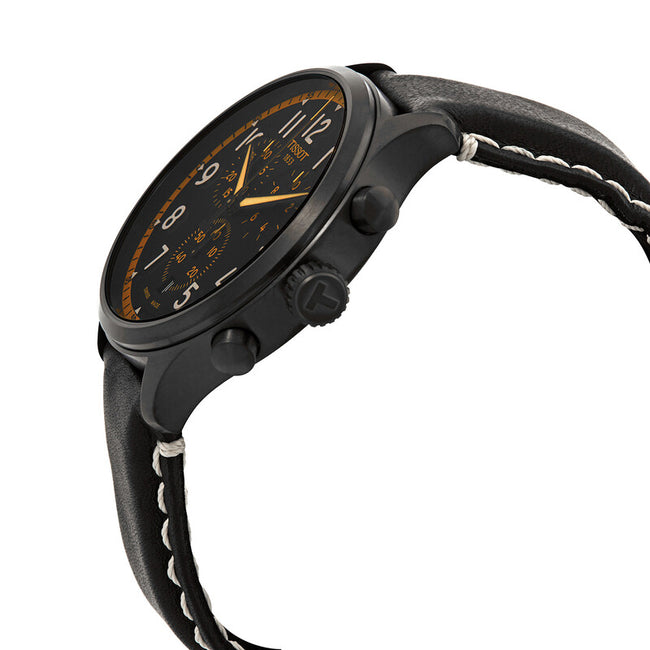 TISSOT T-Sport Chronograph Quartz Black Dial Men's Watch image 1