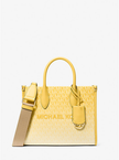 Michael Kors Mirella Small Ombré Signature Logo Crossbody Bag - Daisy Yellow image 2