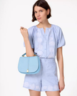 KATE SPADE Kayla Pebbled Leather Saddle Bag (Arriving In Delhi ) image 1