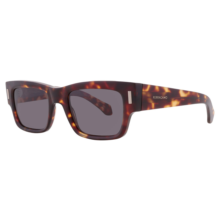 FERRAGAMO Grey Rectangular Men's Sunglasses SF2011S 242 53
