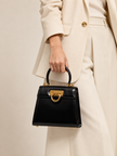 [Arriving in India] Brand New FERRAGAMO Small Top Handle Baggage In Black
