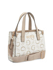 Guess Kyley Logo Mini Tote - Beige image 1