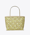 TORY BURCH T Monogram Mesh Dot Tote image 3