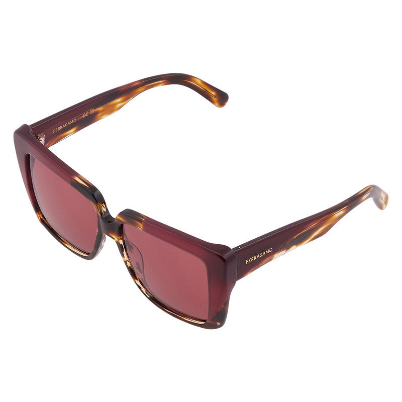 SALVATORE FERRAGAMO Red Square Ladies Sunglasses image 2