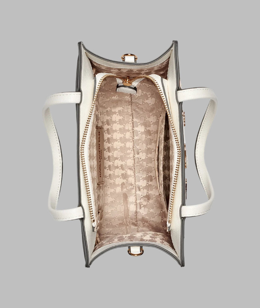 KARL LAGERFELD Maybelle Duo Top Handle Satchel (Arriving In Delhi) image 3