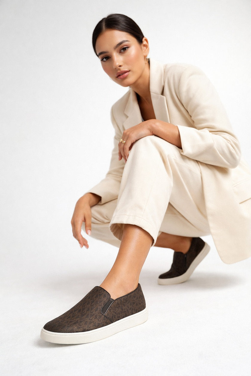 [AT DELHI] MICHAEL KORS Keaton Logo Slip-On Sneaker image 0