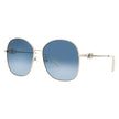 SALVATORE FERRAGAMO Blue Gradient Butterfly Ladies Sunglasses (Arriving In Delhi) image 2
