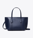 TORY BURCH Mini Perry Tote - Dark Sky image