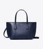 TORY BURCH Mini Perry Tote - Dark Sky image