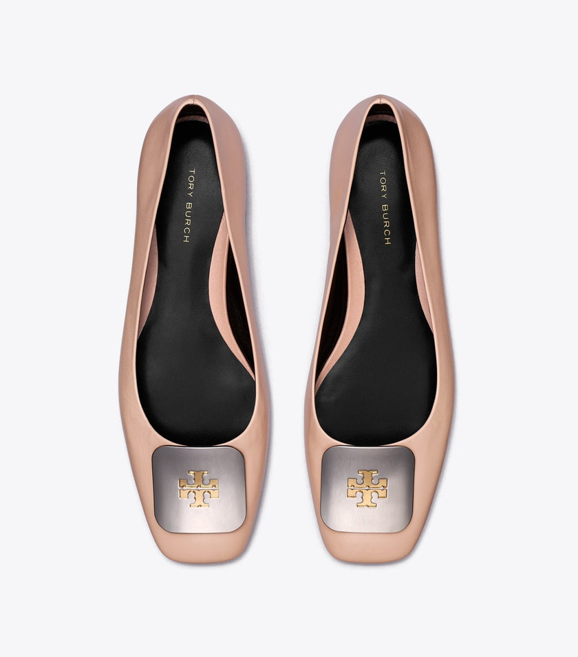 [Arriving at India] TORY BURCH Georgia Ballet - Pink Brick